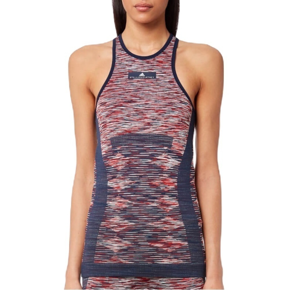 Adidas By Stella McCartney Space Dye Yoga Seamless Tank Top Size Small